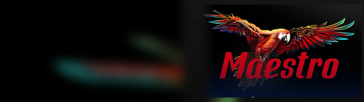 Maestro: Maestro पेज पर यह बैनर खेल का मुख्य दृश्य दिखाता है