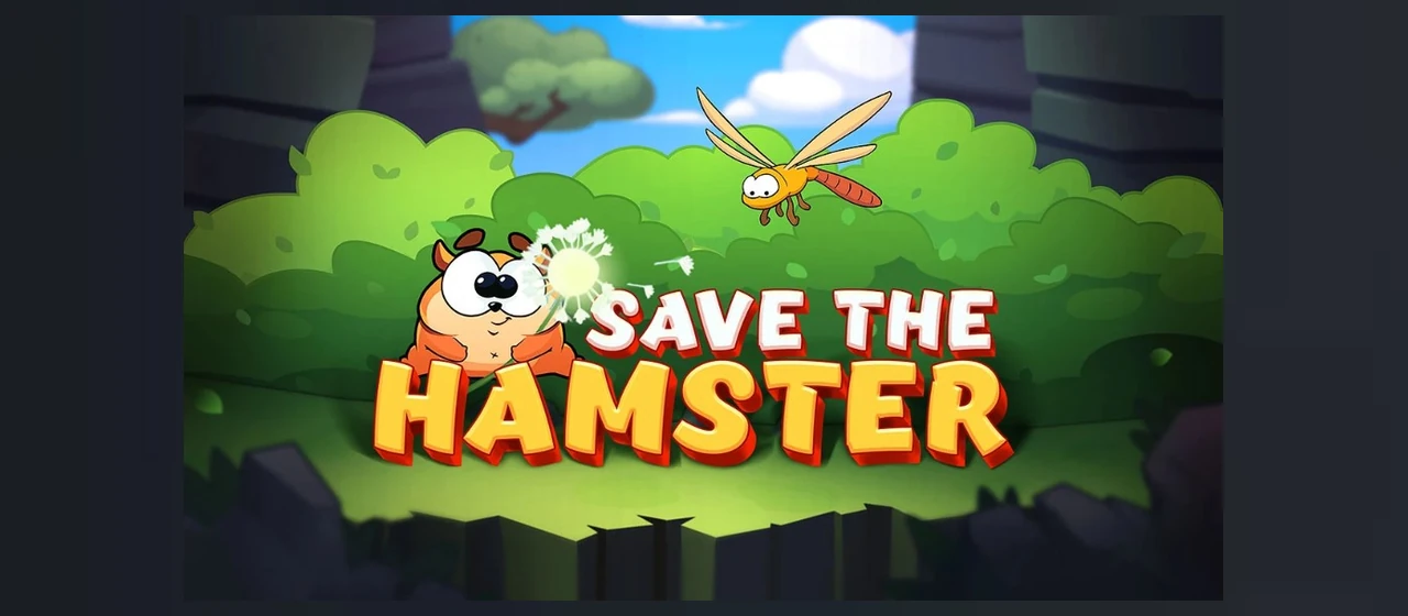 Save the Hamster: Save The Hamster पेज पर चौथी जगह यह बैनर खेल का मुख्य दृश्य दिखाता है