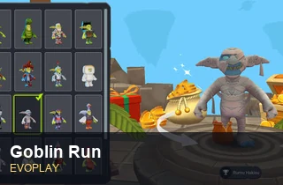 Goblin Run: Goblin Run पेज पर यह आइकन संबंधित खंड खोलता है